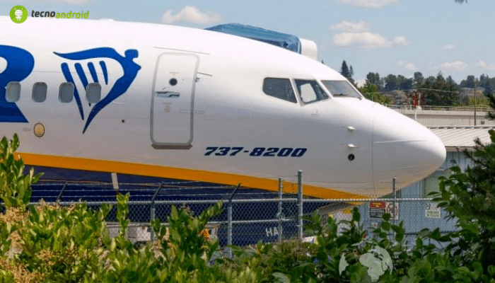 Boeing Ryanair: è atterrato il nuovo aeromobile più pratico e silenzioso