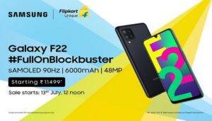 Samsung Galaxy F22 ufficiale