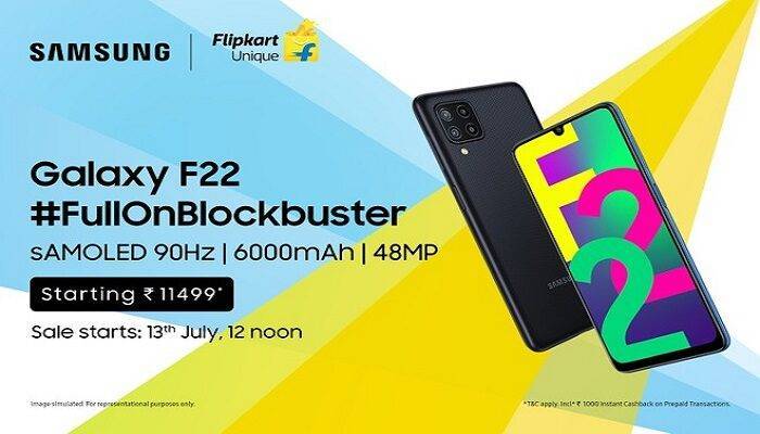 Samsung Galaxy F22 ufficiale