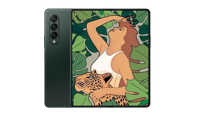 Samsung, Galaxy Z Fold 3, Galaxy Unpacked, render, UDC, Galaxy Z Flip 3
