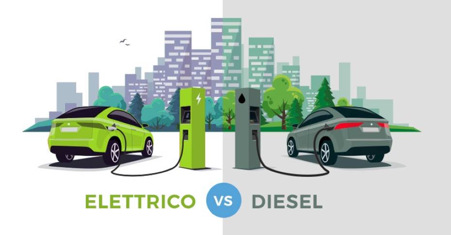 Diesel contro Elettrico: chi produce più emissioni?