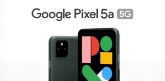 Google, Pixel 5a, 5G