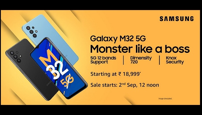 Samsung Galaxy M32 5G ufficiale