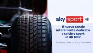 Sky Sport 4K nuovo canale