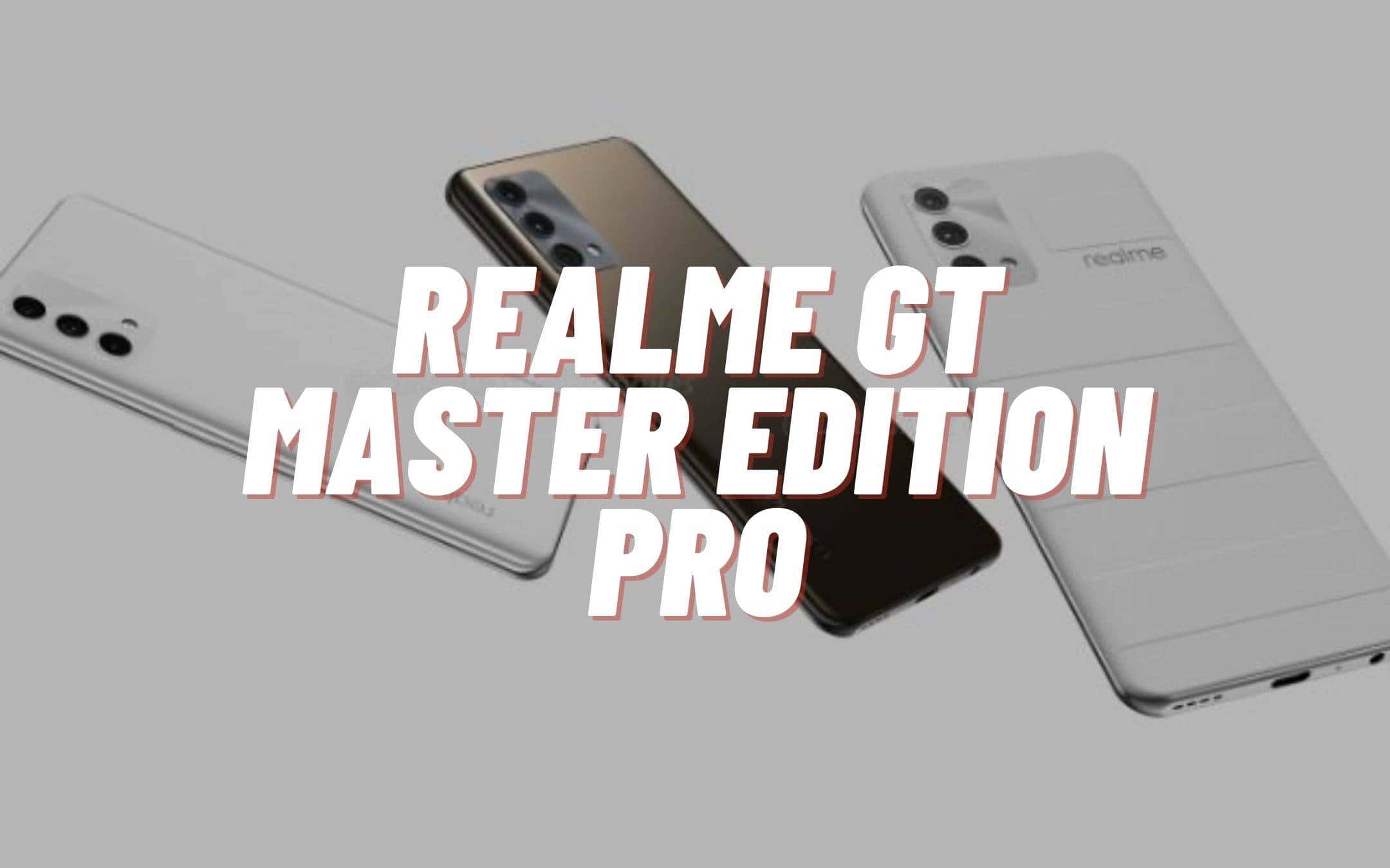 Realme GT Master e Book: svelata la data di presentazione