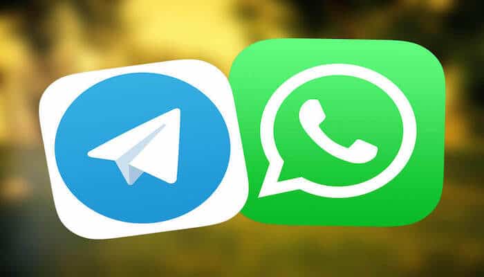 whatsapp telegram