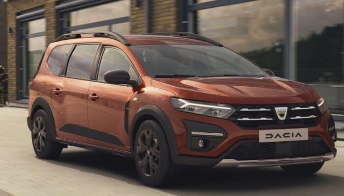 Dacia Jogger 7 posti ufficiale