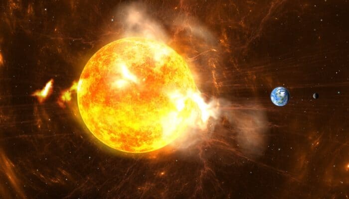 tempesta solare
