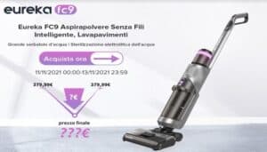 Eureka FC9 aspirapolvere 2 in 1