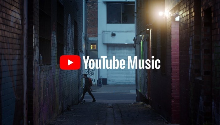 YouTube Music Google musica in background