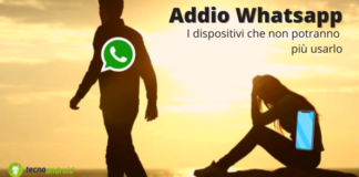 Whatsapp: aggiornamento in arrivo, l'app di messaggistica scomparirà da questi smartphone