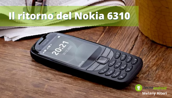 Nokia 6310: colpo di scena per l'Italia, è tornato il vecchio "mattone" a 59 euro