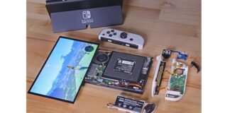 Nintendo, Switch OLED, Switch, iFixit, teardown