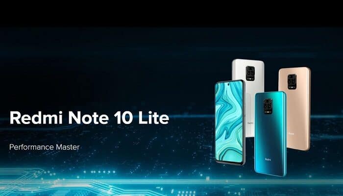 Xiaomi Redmi Note 10 Lite ufficiale