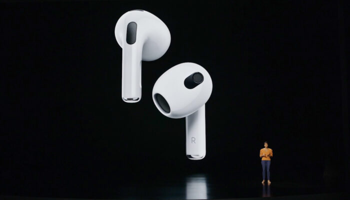 Apple presenta ufficialmente i nuovi AirPods 3 con Spatial Audio e tanta qualità