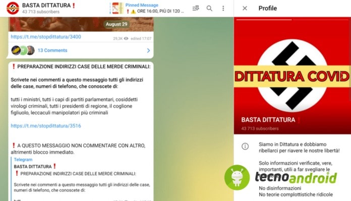 telegram-canale-no-vax-basta-dittatura