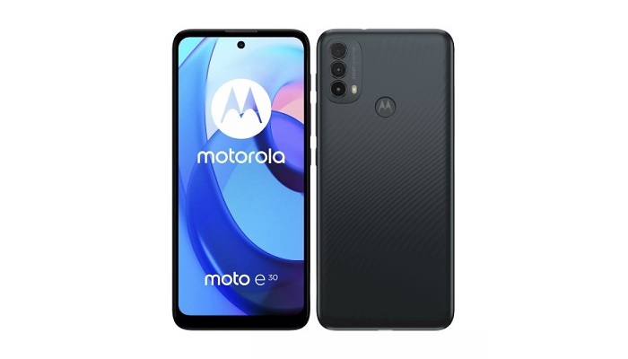 Motorola Moto E30 ufficiale