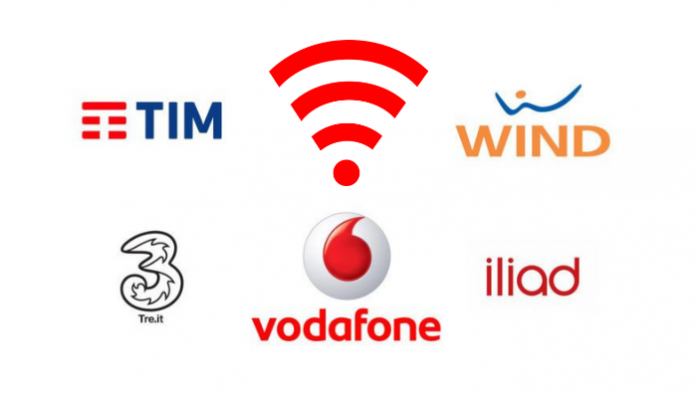 TIM, Vodafone, Iliad, WindTre
