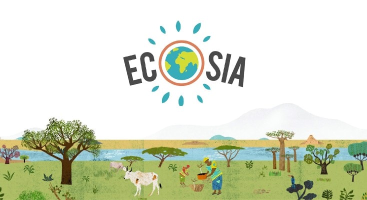 Ecosia: funzione shopping disponibile sul browser eco-friendly