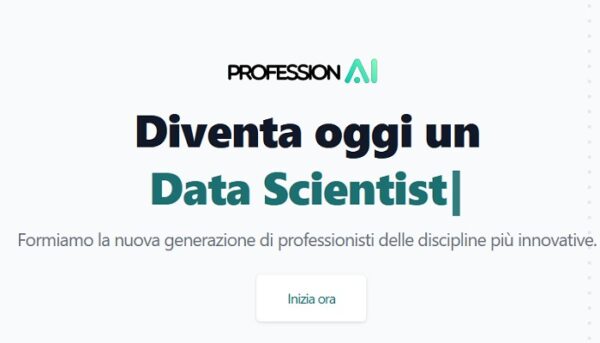 Profession AI, Intelligenza Artificiale, formazione, professionisti