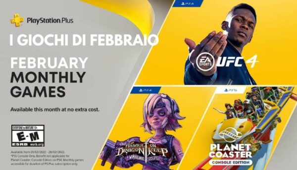 ps plus febbraio 2022