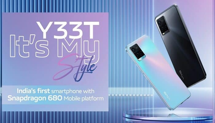 Vivo Y33T ufficiale