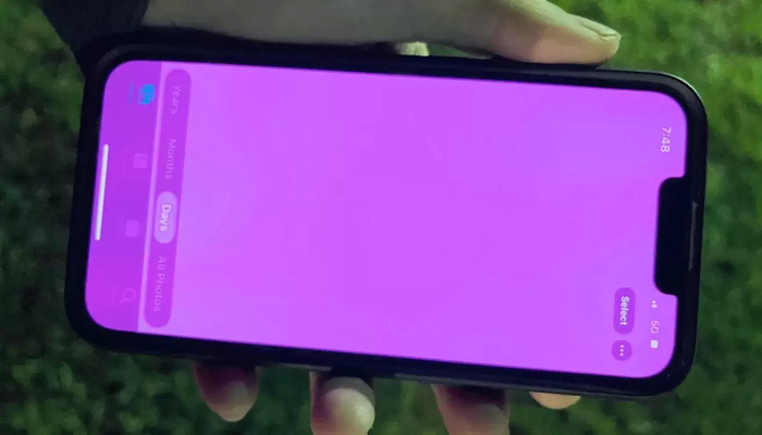 iphone-13-utenti-preoccupano-nuovo-problema-schermo-rosa