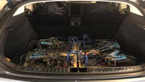mining Tesla