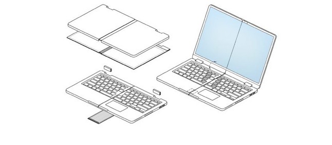 notebook pieghevole Samsung