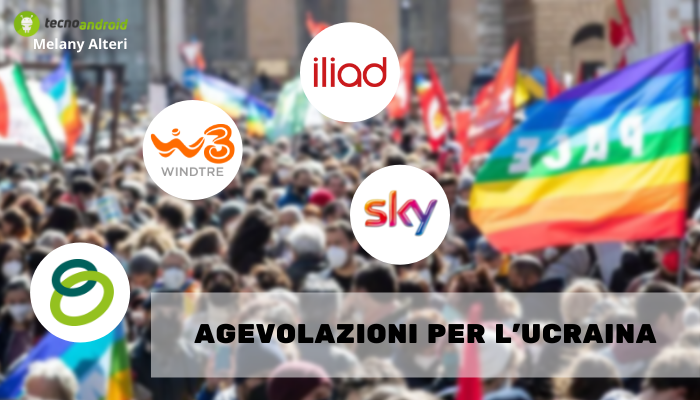 Crisi Ucraina: compagnie telefoniche solidali, ecco le iniziative proposte