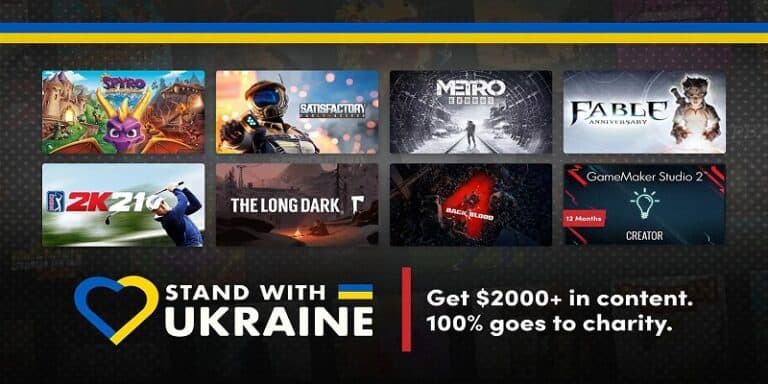 Humble Bundle, Ucraina, raccolta fondi