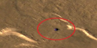 La NASA avvista il rover Cinese Zhurong