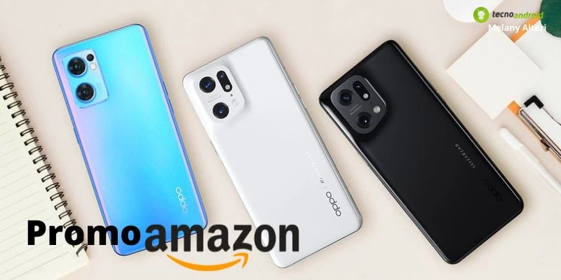 OPPO Find X5: mega sconti, Amazon regala il nuovo smartphone ai più veloci!