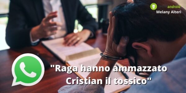 Whatsapp: giallo sui social, nelle chat gira la foto del ragazzo ucciso dai baby killer