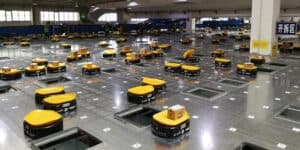 robotica, mobile, logistica, amazon, toyota, abb