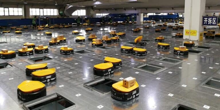 robotica, mobile, logistica, amazon, toyota, abb