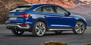 Audi Q6 e-tron foto frontale