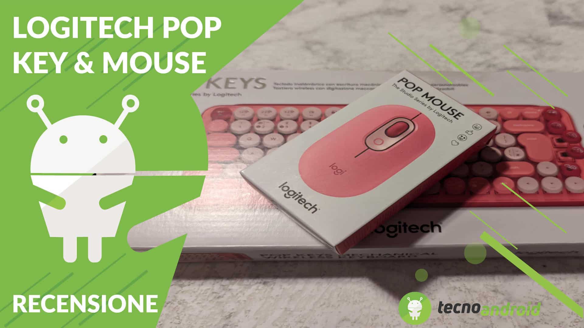 Recensione Logitech POP Keys e mouse wireless: mouse e tastiera meccanica con emoji