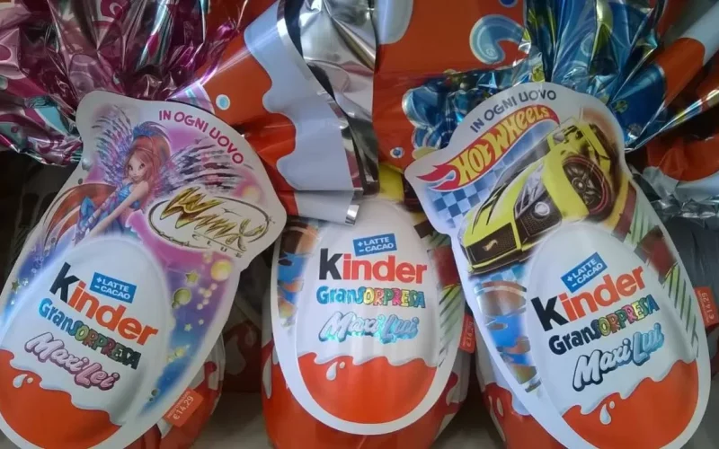 Kinder ritira questi prodotti dal mercato: pericolo salmonella per gli italiani