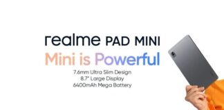 Realme Pad Mini ufficiale