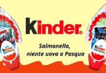 Kinder Ferrero: quest'anno la Pasqua è senza uova, la salmonella arriva anche in Italia