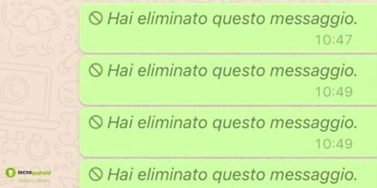 Whatsapp: finalmente possiamo dire addio all’avviso di messaggio cancellato! Ecco come