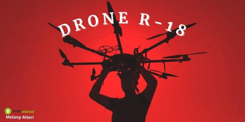 Drone R-18: l'Ucraina introduce un nuovo metodo "casereccio" per lanciare bombe