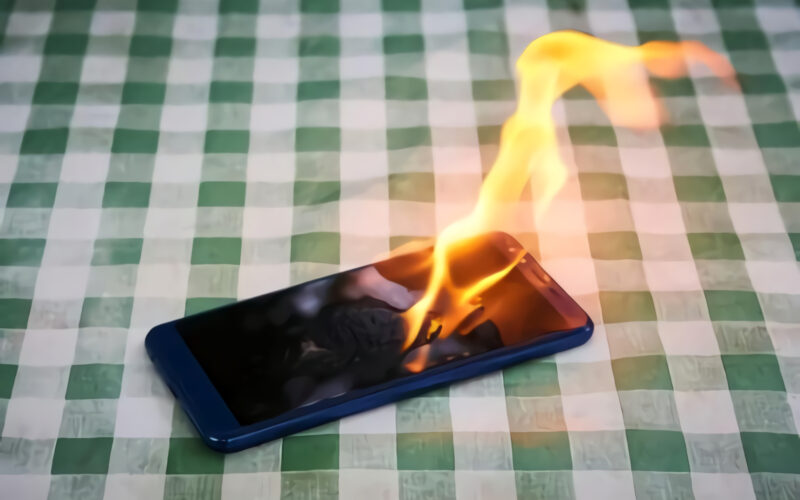 Esplosione Smartphone