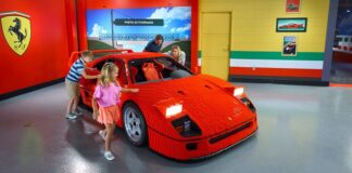 Ferrari, F40, LEGO, LEGOLAND, California