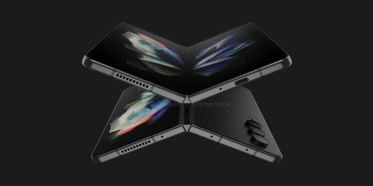 Samsung, Galaxy Z Fold4, render, foldable