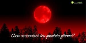 Luna rossa: l'inquietante spettacolo si avvicina, è una luna piena ma fa paura