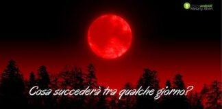 Luna rossa: l'inquietante spettacolo si avvicina, è una luna piena ma fa paura