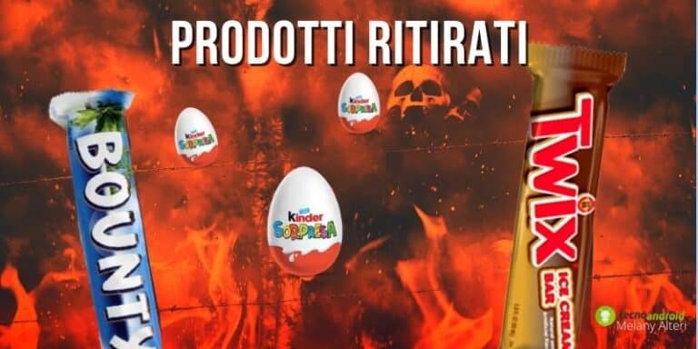 Prodotti ritirati: Mars e Kinder nel girone dell'Inferno, accusati e rimossi dal mercato