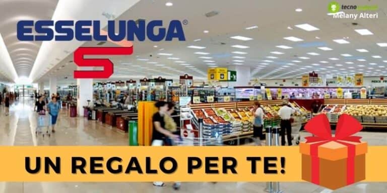 Esselunga: non gettate lo scontrino, il supermercato vi darà un prezioso regalo!